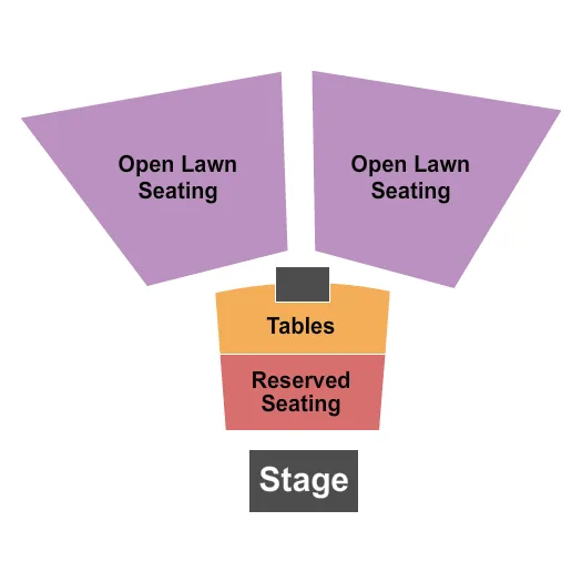 Timberwood Amphitheater Seating Chart