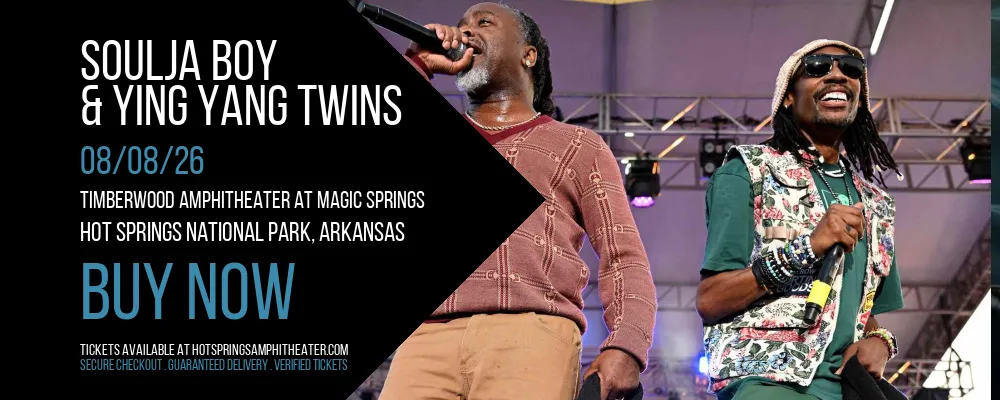 Soulja Boy & Ying Yang Twins at Timberwood Amphitheater At Magic Springs