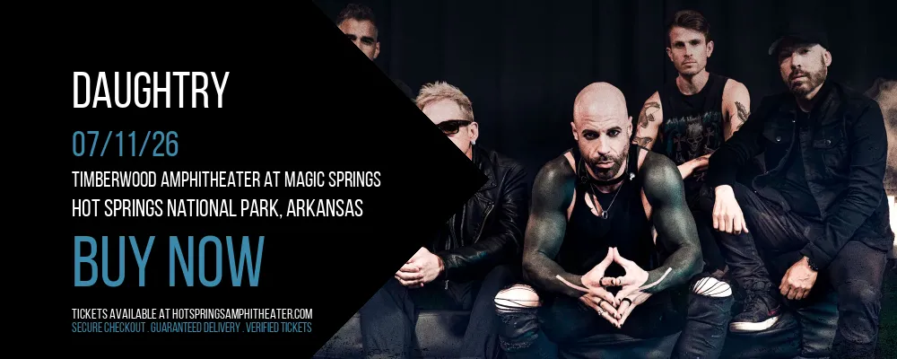 Daughtry at Timberwood Amphitheater At Magic Springs